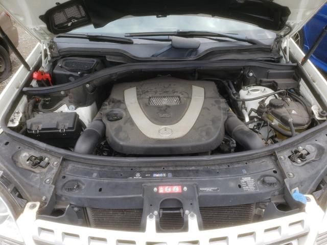 4JGBB8GB9BA756380 - 2011 MERCEDES-BENZ ML 350 4MATIC WHITE photo 12