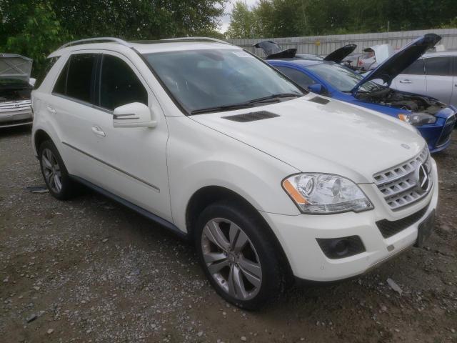 4JGBB8GB9BA756380 - 2011 MERCEDES-BENZ ML 350 4MATIC WHITE photo 4