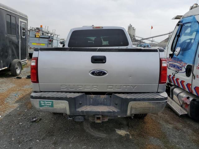 1FT7W2BT1BEB14417 - 2011 FORD F250 SUPER DUTY SILVER photo 6