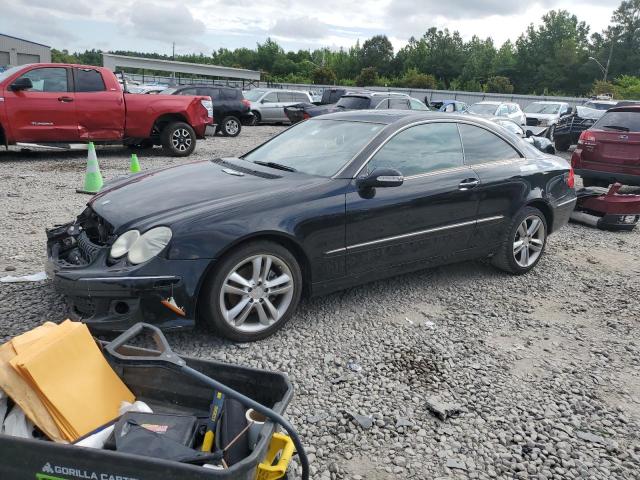 WDBTJ56H68F235191 - 2008 MERCEDES-BENZ CLK 350 BLACK photo 1