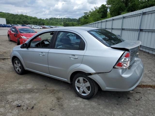 KL1TD5DE0BB239177 - 2011 CHEVROLET AVEO LS ვერცხლისფერი ფოტო 2