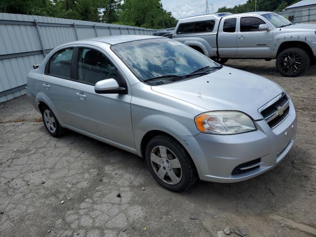 KL1TD5DE0BB239177 - 2011 CHEVROLET AVEO LS ვერცხლისფერი ფოტო 4