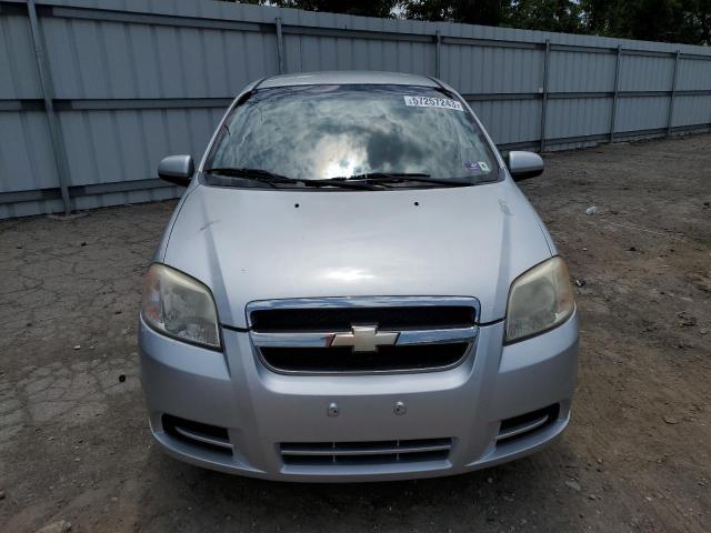 KL1TD5DE0BB239177 - 2011 CHEVROLET AVEO LS ვერცხლისფერი ფოტო 5