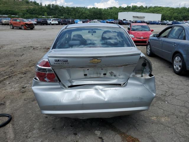 KL1TD5DE0BB239177 - 2011 CHEVROLET AVEO LS ვერცხლისფერი ფოტო 6