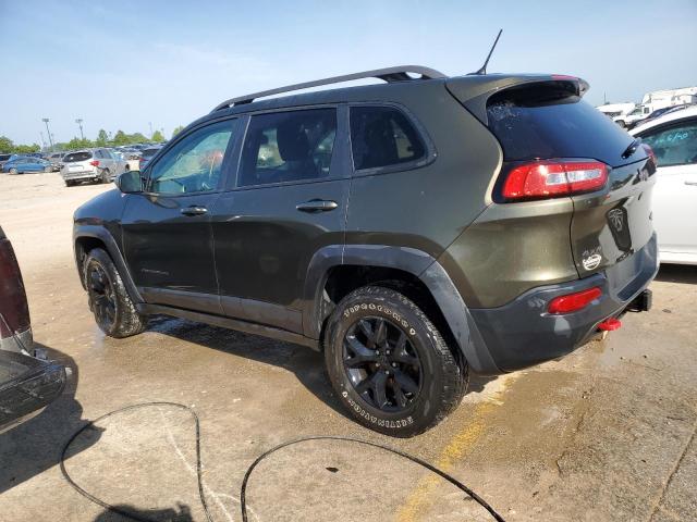 1C4PJMBS8FW757591 - 2015 JEEP CHEROKEE TRAILHAWK 绿色 照片 2