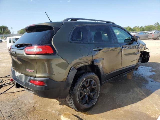 1C4PJMBS8FW757591 - 2015 JEEP CHEROKEE TRAILHAWK 绿色 照片 3