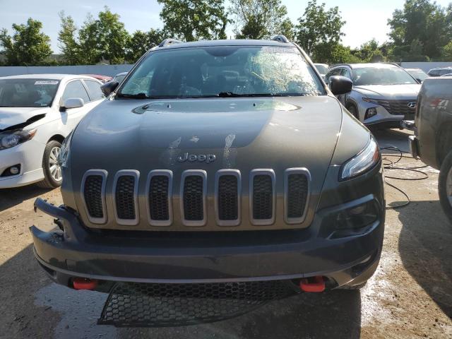 1C4PJMBS8FW757591 - 2015 JEEP CHEROKEE TRAILHAWK 绿色 照片 5