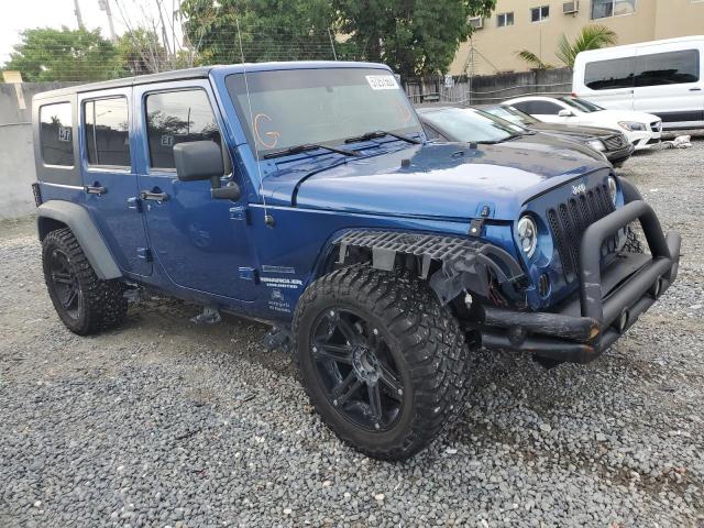 1J4BB3H18AL200278 - 2010 JEEP WRANGLER U SPORT BLUE photo 4