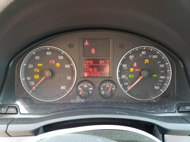 3VWRJ71K88M138663 - 2008 VOLKSWAGEN JETTA WOLFSBURG 灰色 照片 9