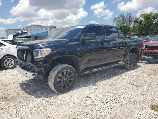 5TFHY5F11MX025561 - 2021 TOYOTA TUNDRA CREWMAX LIMITED BLACK photo 1