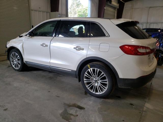 2LMPJ8LR8HBL13098 - 2017 LINCOLN MKX RESERVE أبيض صورة 2
