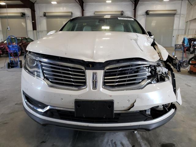 2LMPJ8LR8HBL13098 - 2017 LINCOLN MKX RESERVE WHITE photo 5