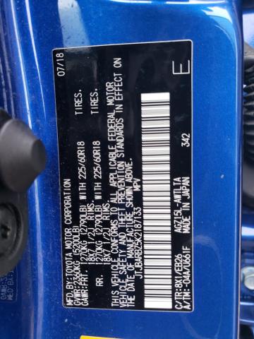 JTJBARBZ5K2187133 - 2019 LEXUS NX 300 BASE Mavi foto 13