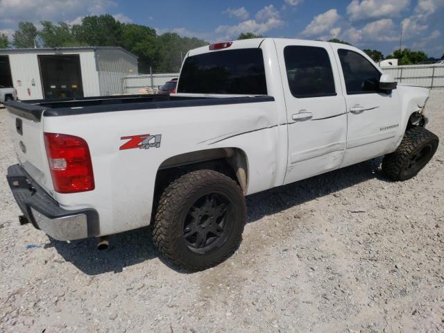 3GCEK13377G510749 - 2007 CHEVROLET SILVERADO K1500 CREW CAB WHITE photo 3