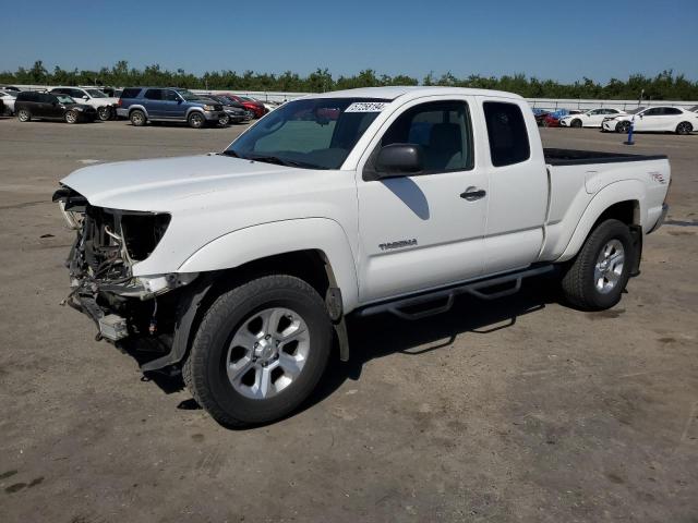 5TETU62N95Z072318 - 2005 TOYOTA TACOMA PRERUNNER ACCESS CAB WHITE photo 1