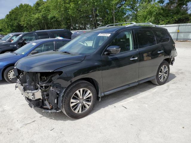 5N1DR2MM8HC629169 - 2017 NISSAN PATHFINDER S BLACK photo 1