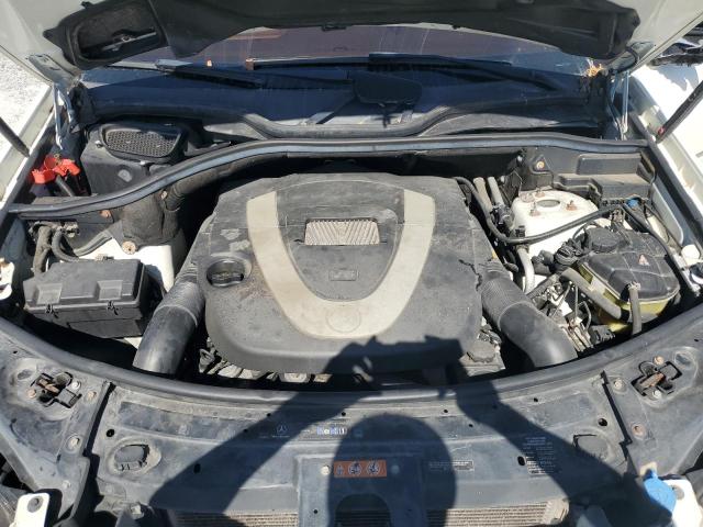4JGBB8GB9AA604808 - 2010 MERCEDES-BENZ ML 350 4MATIC WHITE photo 12