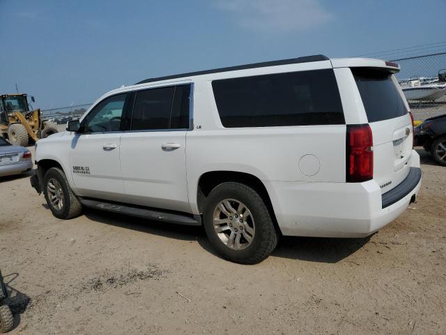 1GNSCGEC1GR138266 - 2016 CHEVROLET SUBURBAN C1500  LS WHITE photo 2