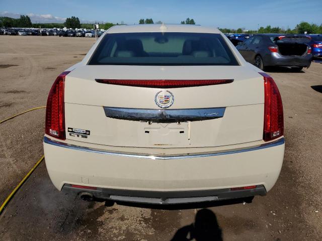 1G6DA5EY2B0145749 - 2011 CADILLAC CTS CREAM photo 6