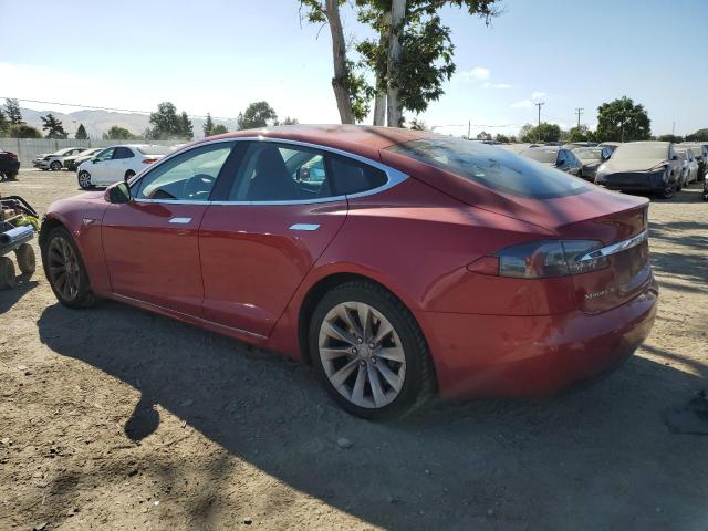 5YJSA1E17GF159171 - 2016 TESLA MODEL S 红色 照片 2