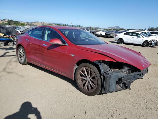 5YJSA1E17GF159171 - 2016 TESLA MODEL S 红色 照片 4