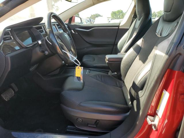 5YJSA1E17GF159171 - 2016 TESLA MODEL S 红色 照片 7