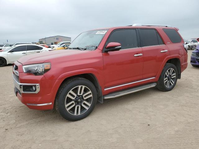 JTEBU5JR5F5256245 - 2015 TOYOTA 4RUNNER SR5 RED photo 1