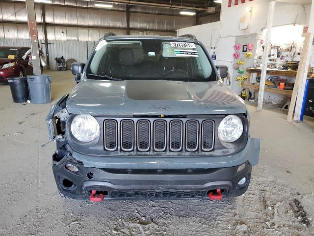 ZACCJBCB9HPE99437 - 2017 JEEP RENEGADE TRAILHAWK GRAY photo 5