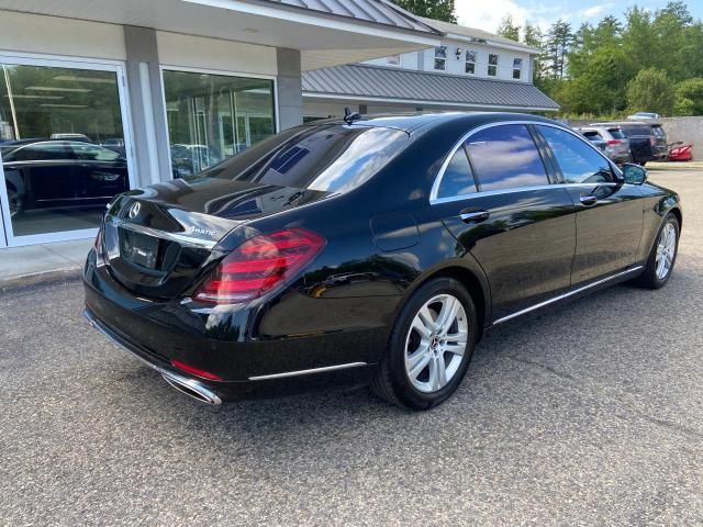 WDDUG6EB8KA459354 - 2019 MERCEDES-BENZ S 450 4MATIC BLACK photo 4