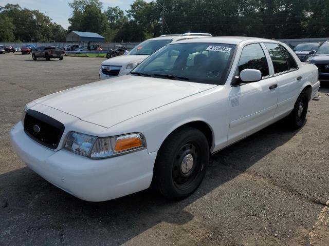 2FABP7BVXAX132181 - 2010 FORD CROWN VICT POLICE INTERCEPTOR WHITE photo 1