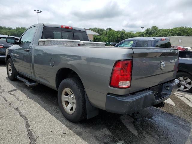 3C6JD6DT1CG176174 - 2012 DODGE RAM 1500 ST GRAY photo 2