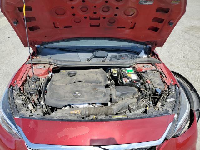 SJKCH5CRXHA017775 - 2017 INFINITI QX30 BASE RED photo 11