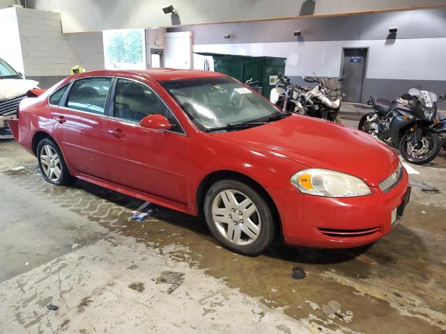 2G1WG5E31D1145508 - 2013 CHEVROLET IMPALA LT RED photo 4