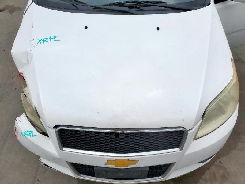 KL1TD66E99B315671 - 2009 CHEVROLET AVEO LS 白色 照片 12