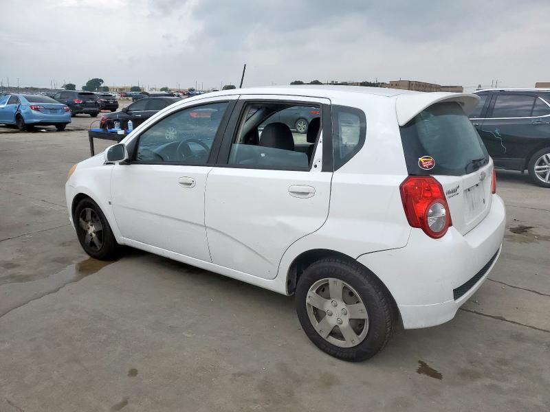 KL1TD66E99B315671 - 2009 CHEVROLET AVEO LS 白色 照片 2