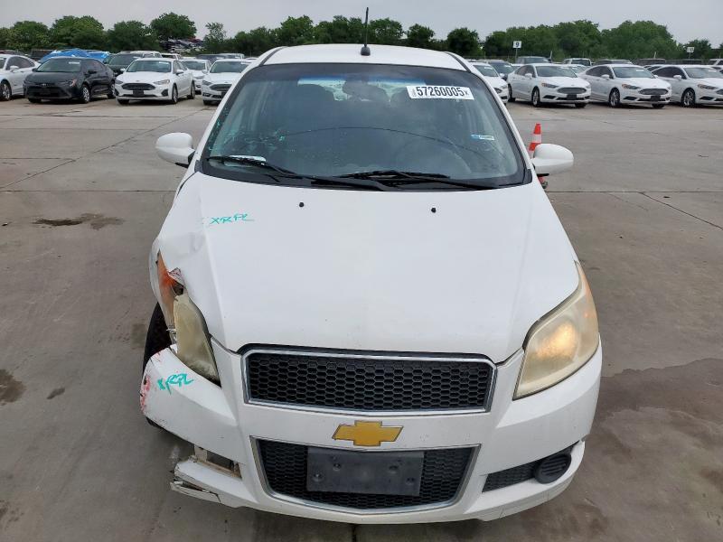 KL1TD66E99B315671 - 2009 CHEVROLET AVEO LS 白色 照片 5