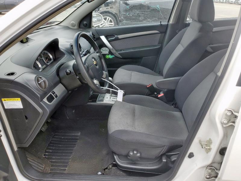 KL1TD66E99B315671 - 2009 CHEVROLET AVEO LS 白色 照片 7