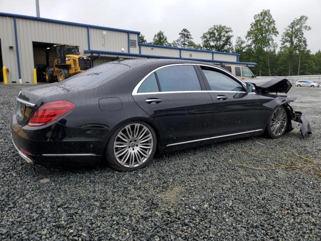 WDDUG6GB5KA481843 - 2019 MERCEDES-BENZ S 450 BLACK photo 3