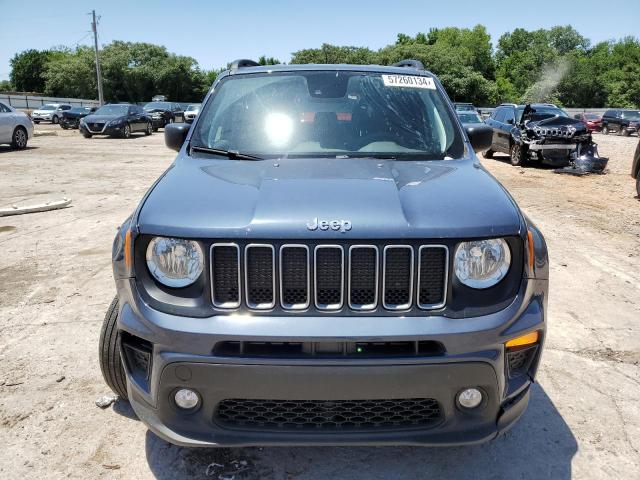 ZACNJDB11NPN53500 - 2022 JEEP RENEGADE LATITUDE TEAL photo 5