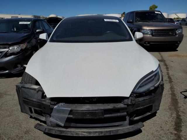 5YJSA1E22MF427564 - 2021 TESLA MODEL S WHITE photo 5