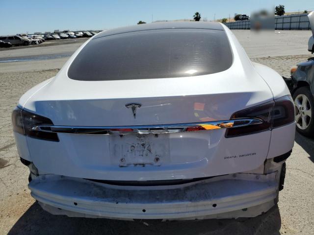 5YJSA1E22MF427564 - 2021 TESLA MODEL S WHITE photo 6
