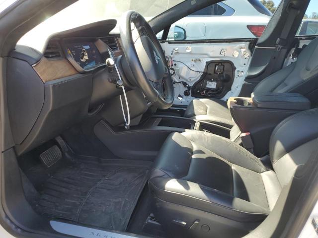 5YJSA1E22MF427564 - 2021 TESLA MODEL S WHITE photo 7