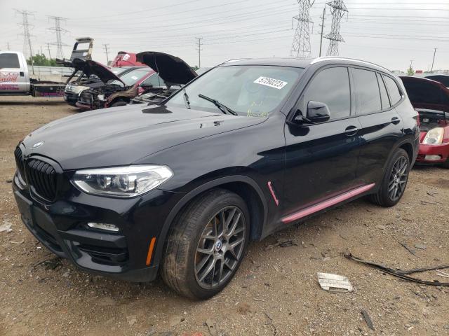 5UXTR9C57JLD67140 - 2018 BMW X3 XDRIVE30I BLACK photo 1