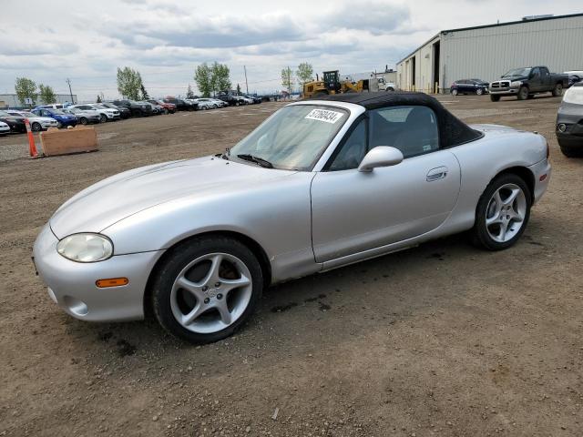 JM1NB353620225109 - 2002 MAZDA MX-5 MIATA BASE SILVER photo 1