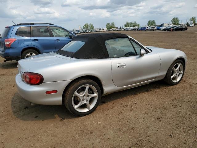 JM1NB353620225109 - 2002 MAZDA MX-5 MIATA BASE SILVER photo 3