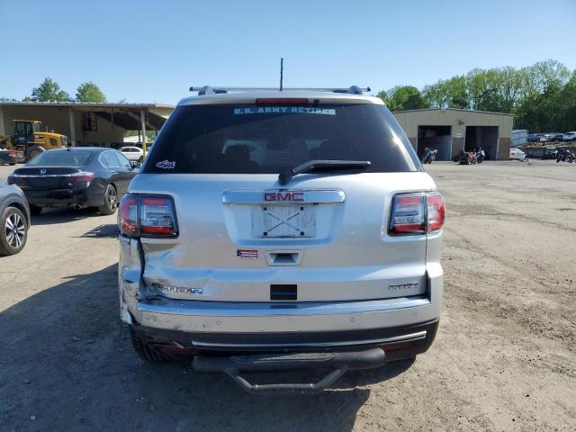 1GKKVRKD2FJ360487 - 2015 GMC ACADIA SLT-1 SILVER photo 6