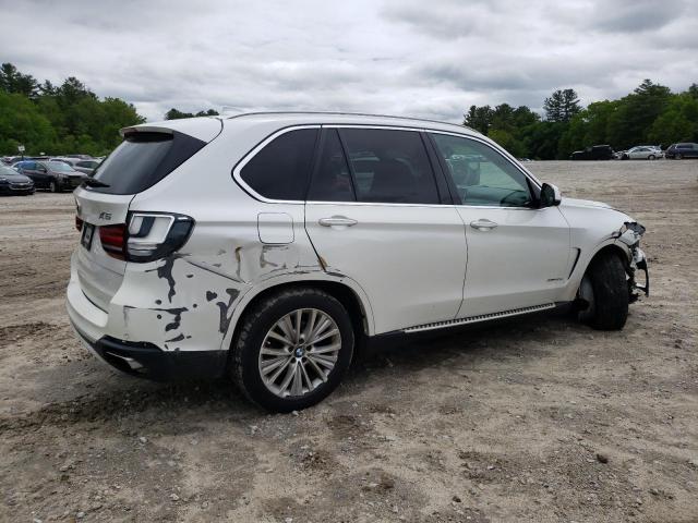 5UXKT0C52G0S78835 - 2016 BMW X5 XDR40E WHITE photo 3