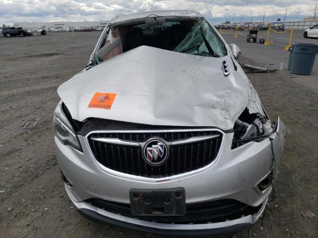 LRBFX2SA9KD001150 - 2019 BUICK ENVISION ESSENCE Արծաթագույն լուսանկար 5