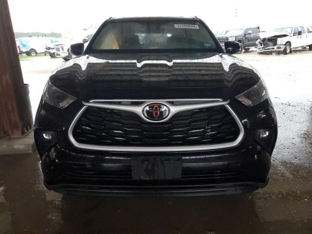 5TDGZRAH6NS548764 - 2022 TOYOTA HIGHLANDER XLE BLACK photo 5