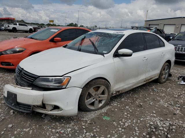 3VWLL7AJ1DM440653 - 2013 VOLKSWAGEN JETTA SE TDI WHITE photo 1